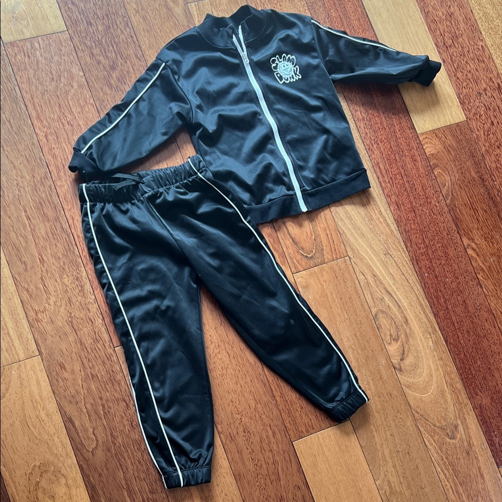 H&M Black Kids Matching Set